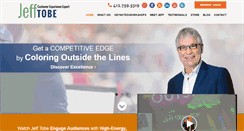 Desktop Screenshot of jefftobe.com
